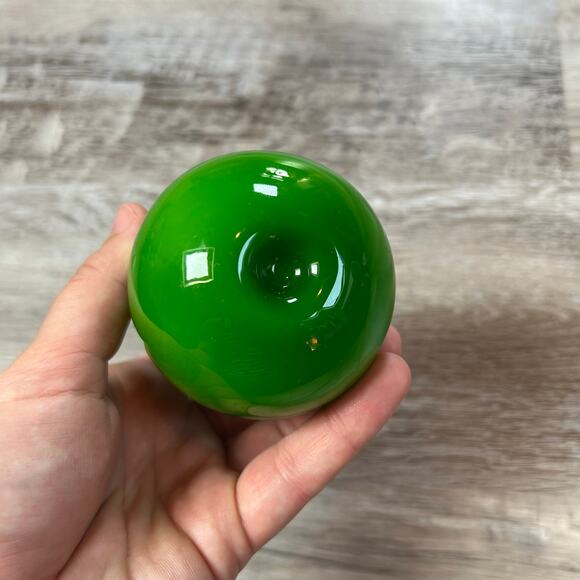 Glass Fruit & Veggie Sculpture Set — Apple Pear Carrot Orange Eggplant Decor - Picture 6 of 16